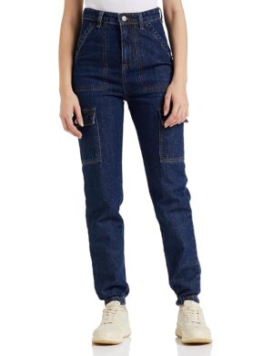 U.S. Polo Assn. Women's High Rise Tapered Fit Jeans